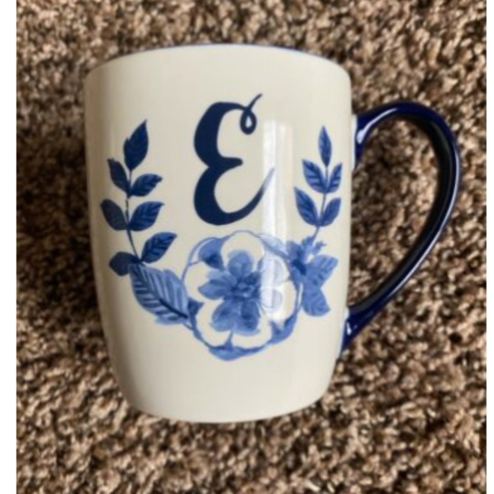 Kirkland's Initial E Coffee Mug